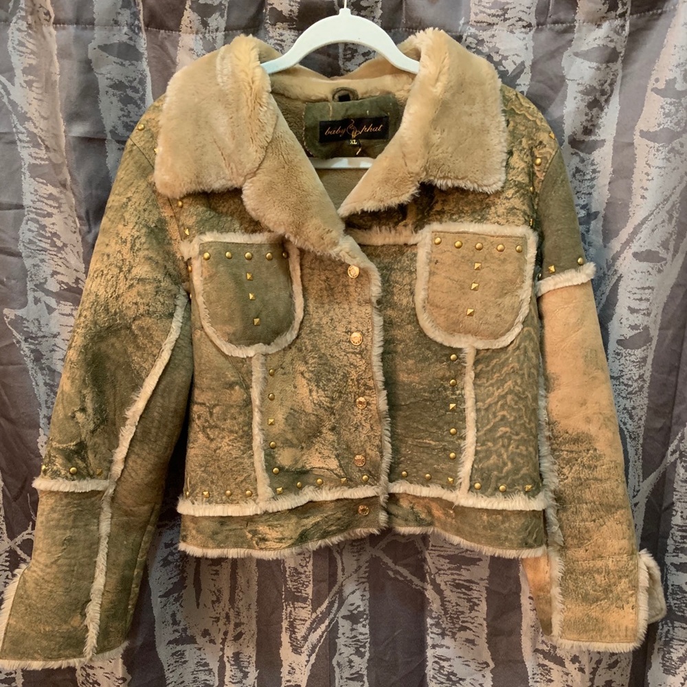 Baby Phat Genuine Leather Jacket